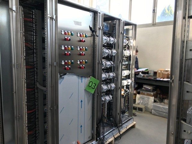 Quadro misto comando potenza