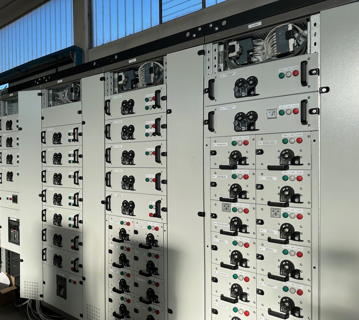 Quadri BT collaudo ENI